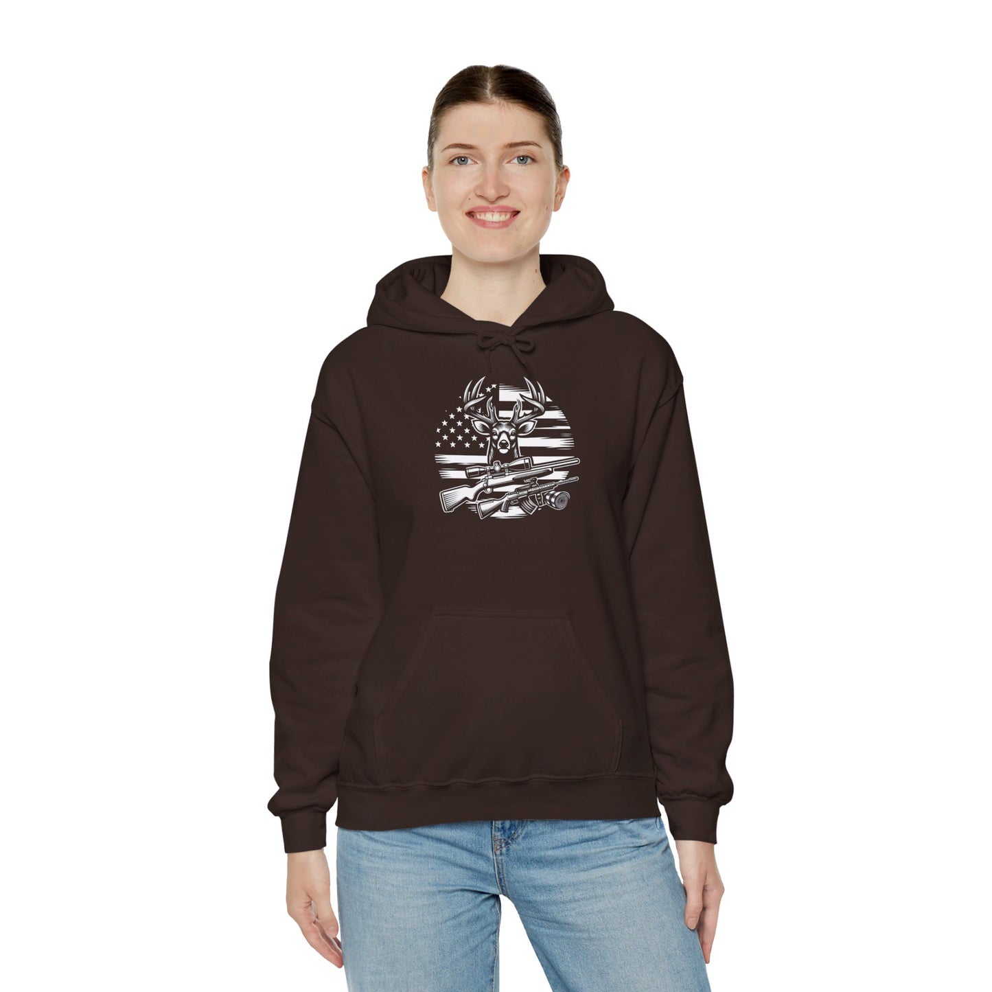 Deer Hunter - Unisex Heavy Blend™ Hooded Sweatshirt