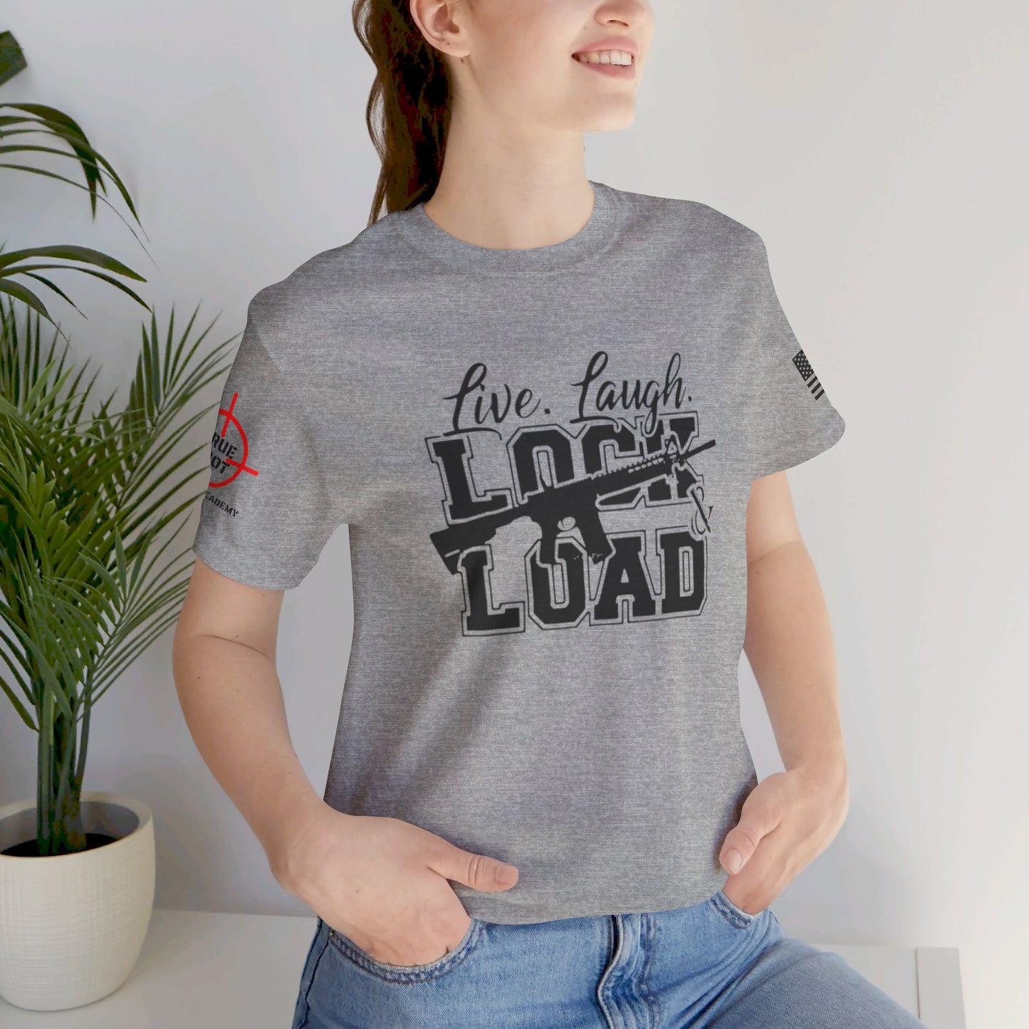 Lock n Load- Unisex Jersey Short Sleeve Tee