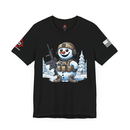 Tactical Frosty - Unisex Jersey Short Sleeve T-Shirt