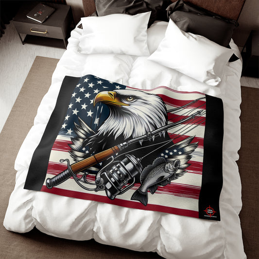 America. Eagle - Sweatshirt Blanket