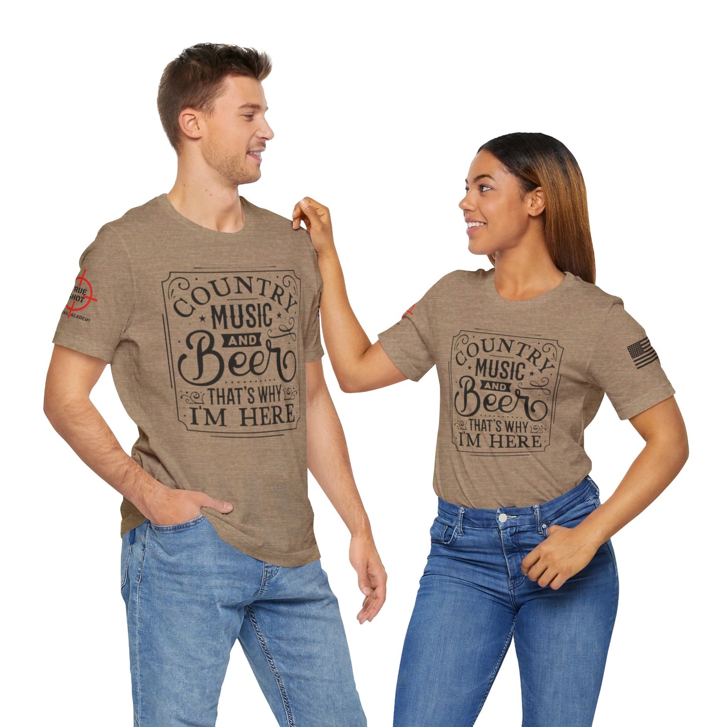 County Music - Unisex Jersey Short Sleeve Tee