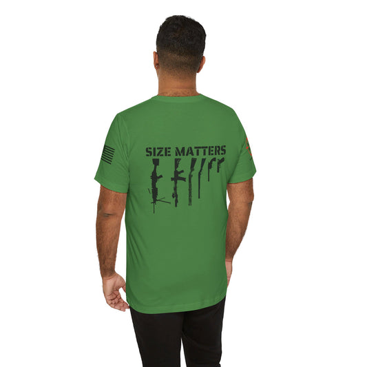 Size Matters - Unisex Jersey Short Sleeve Tee