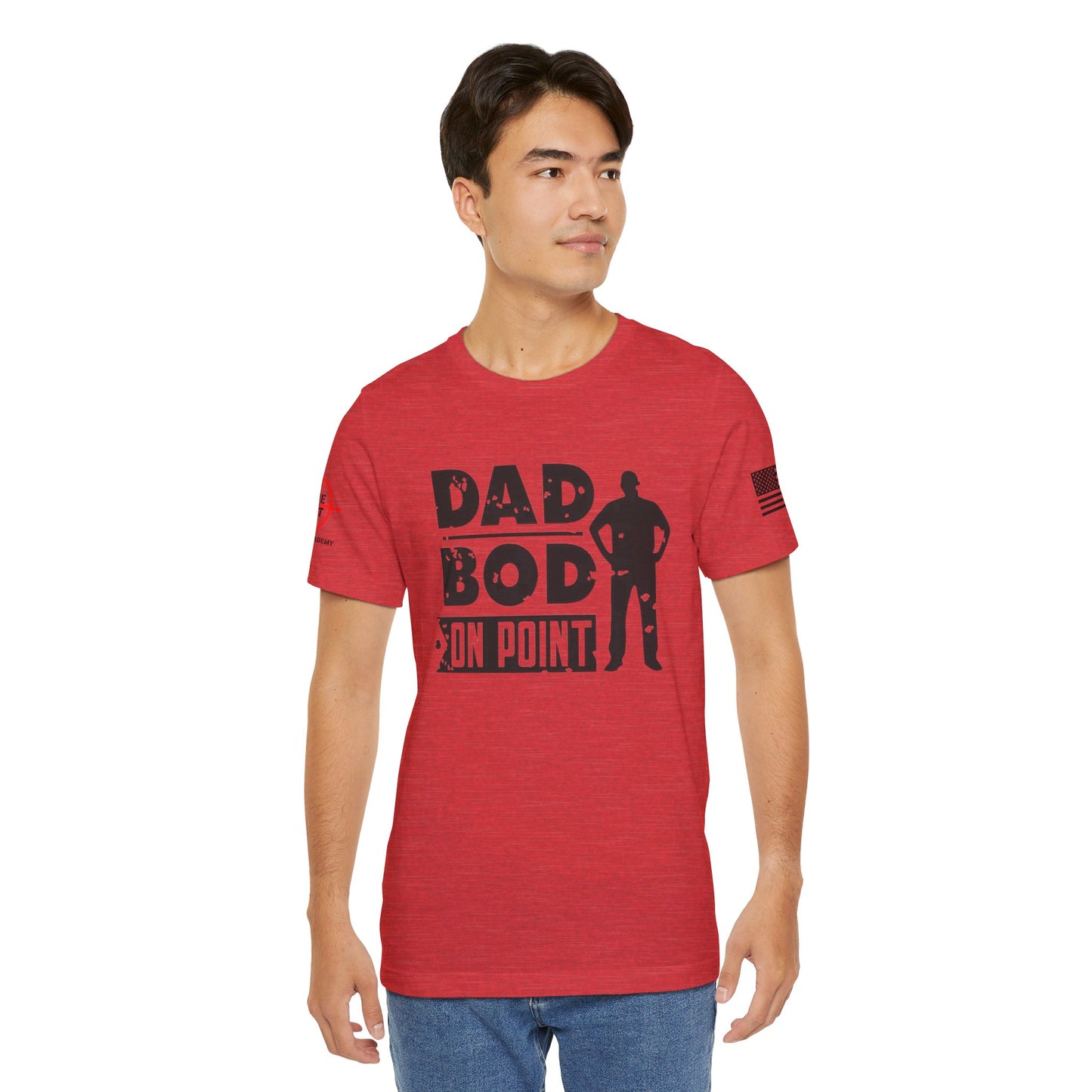 Dad Bod On Point - Unisex Jersey Short Sleeve Tee