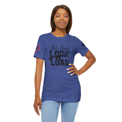 Lock n Load- Unisex Jersey Short Sleeve Tee