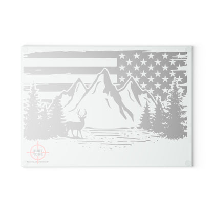 America - Glass Cutting Board