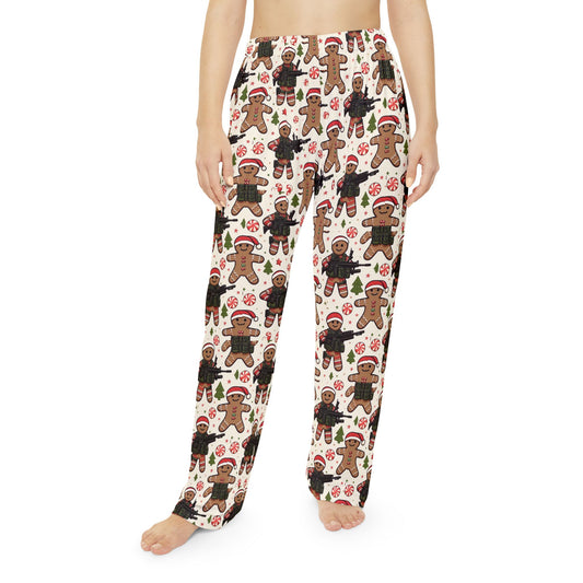 Cozy Christmas Gingerbread Women's Pajama Pants