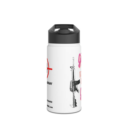 Girls Just Wanna Have GUNS - Stainless Steel Water Bottle, Standard Lid