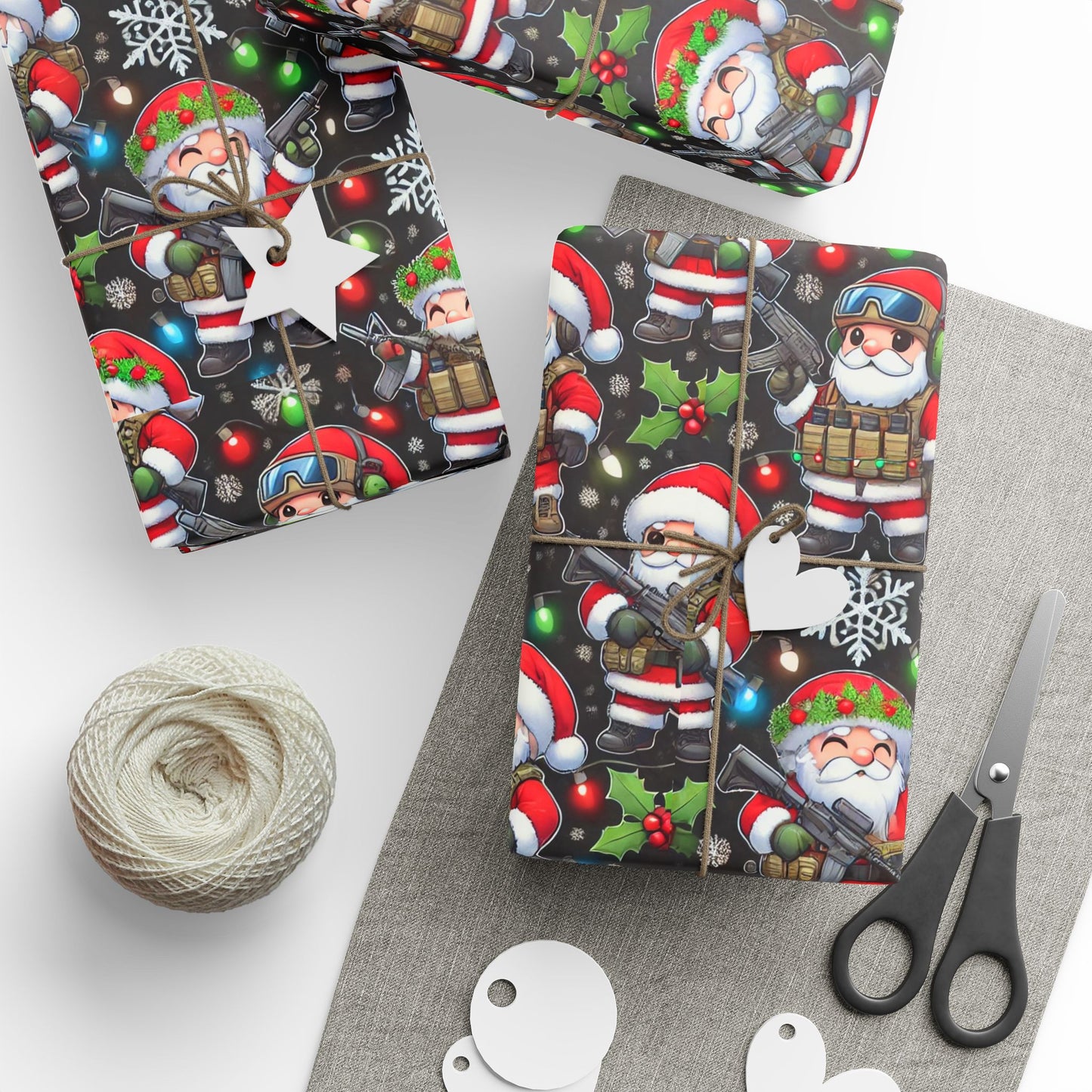 Festive Holiday Wrapping Paper