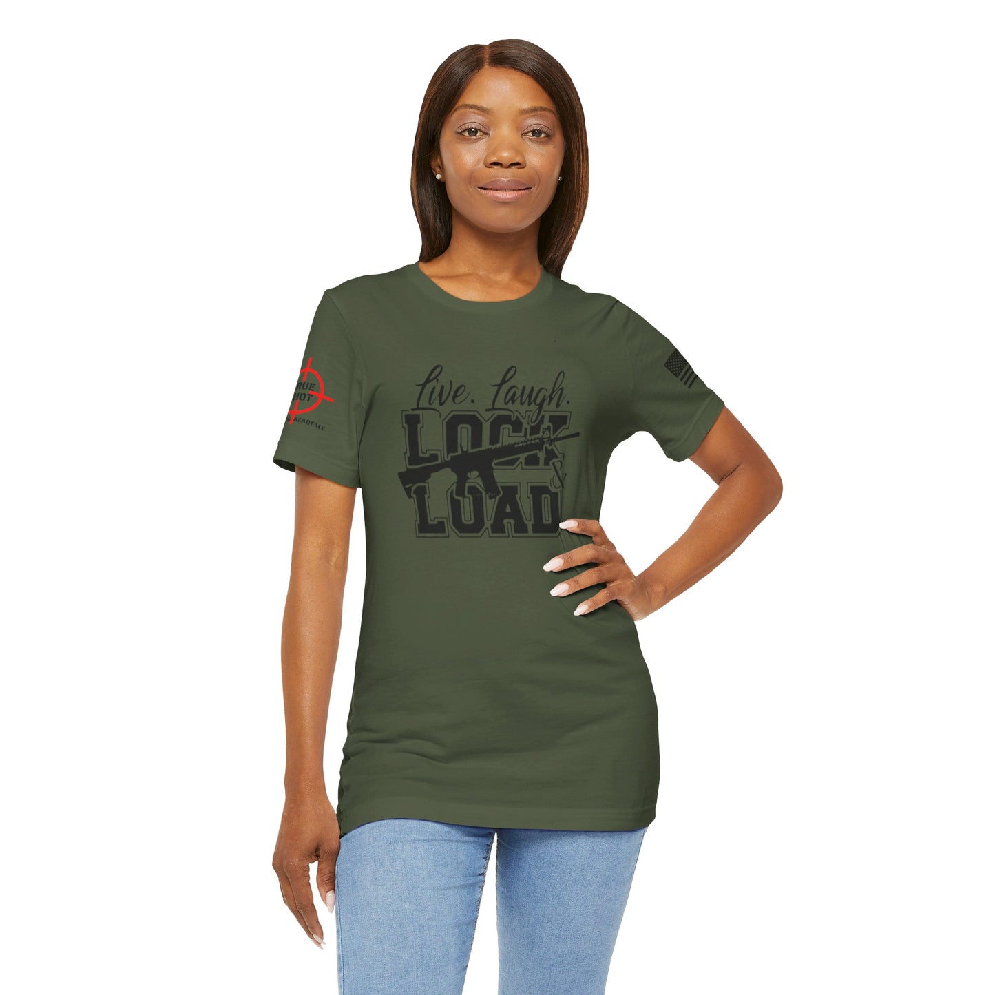 Lock n Load- Unisex Jersey Short Sleeve Tee