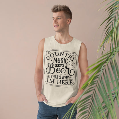 Country Music - Unisex Barnard Tank