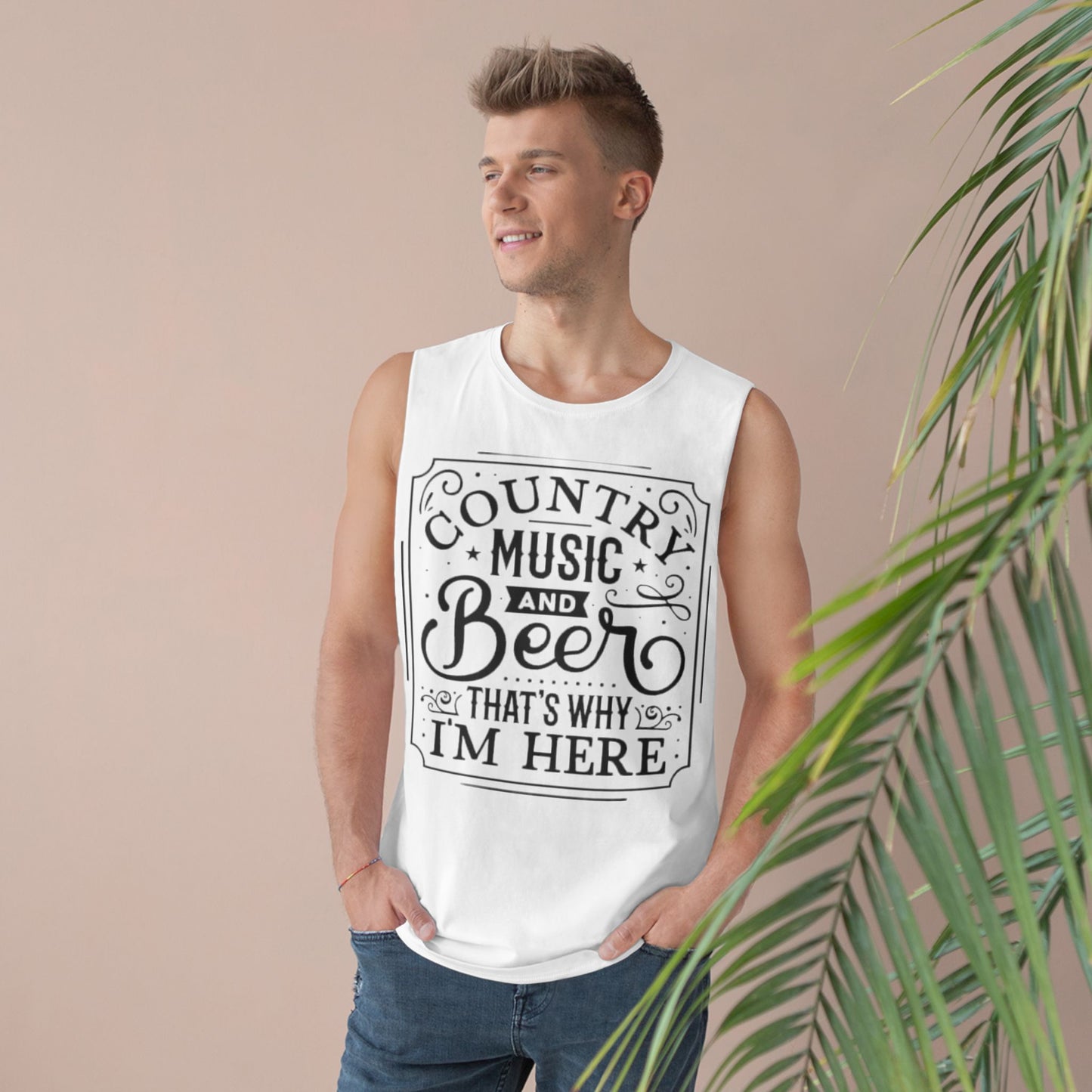 Country Music - Unisex Barnard Tank