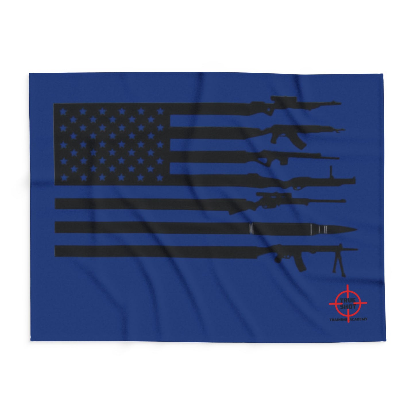 Gun Flag w/ TSTA Logo - Arctic Fleece Blanket