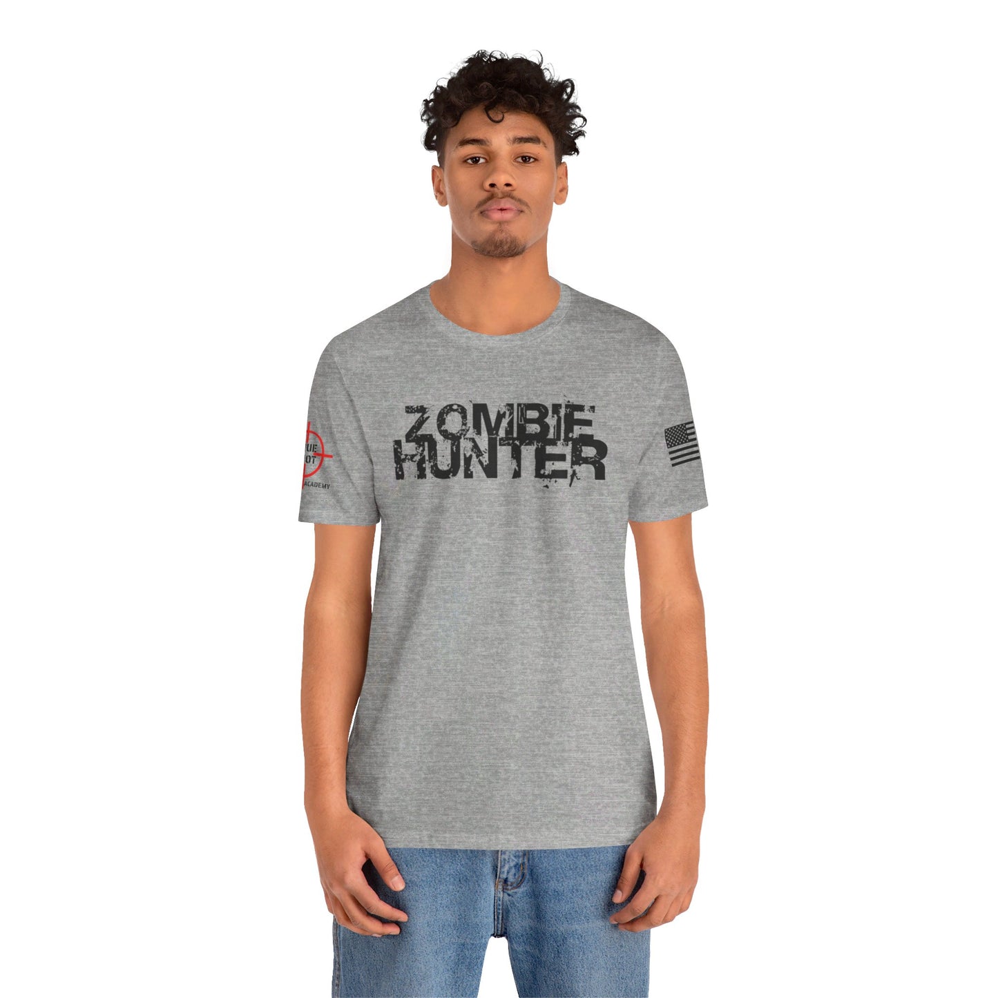 Zombie Hunter - Unisex Jersey Short Sleeve Tee