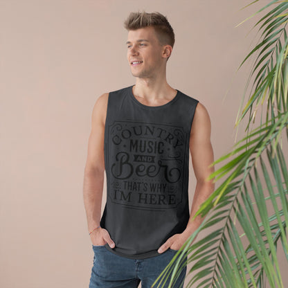 Country Music - Unisex Barnard Tank