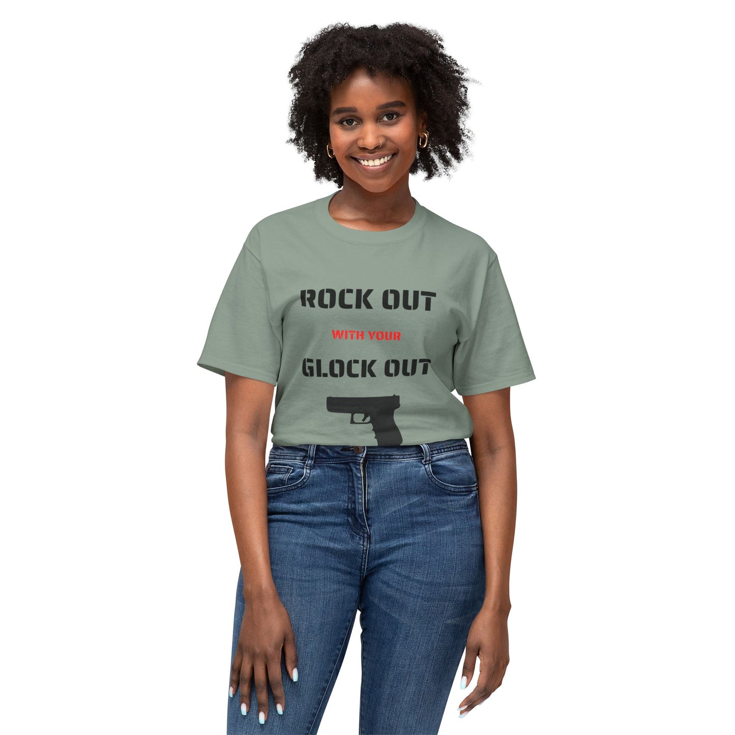 Rock Out With Your Glock Out - Unisex HD Cotton™ T-shirt