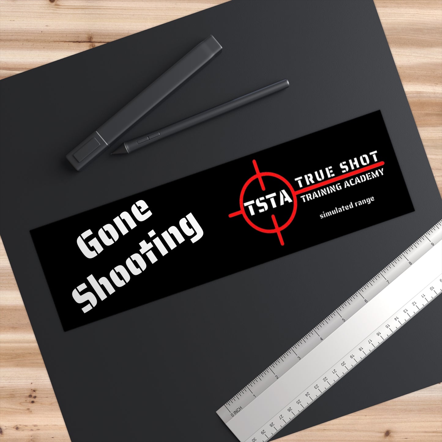 Gone Shooting - Bumper Stickers