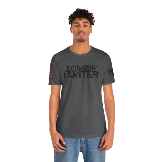 Zombie Hunter - Unisex Jersey Short Sleeve Tee