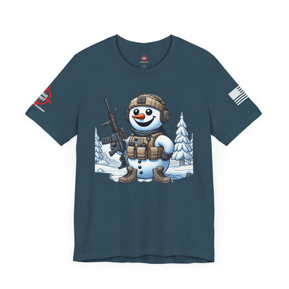 Tactical Frosty - Unisex Jersey Short Sleeve T-Shirt