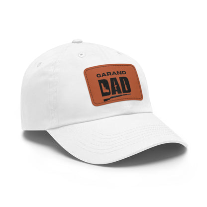 Garand DAD -Hat with Leather Patch (Rectangle)