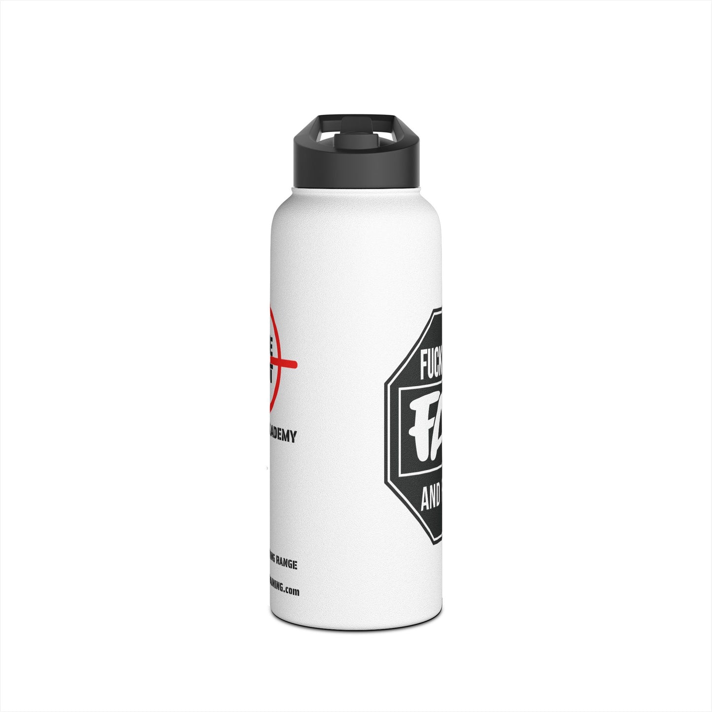 FAFO Sign- Stainless Steel Water Bottle, Standard Lid