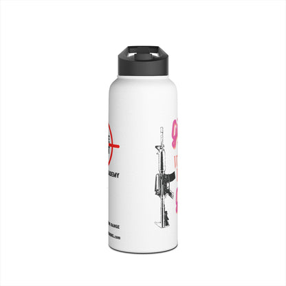 Girls Just Wanna Have GUNS - Stainless Steel Water Bottle, Standard Lid