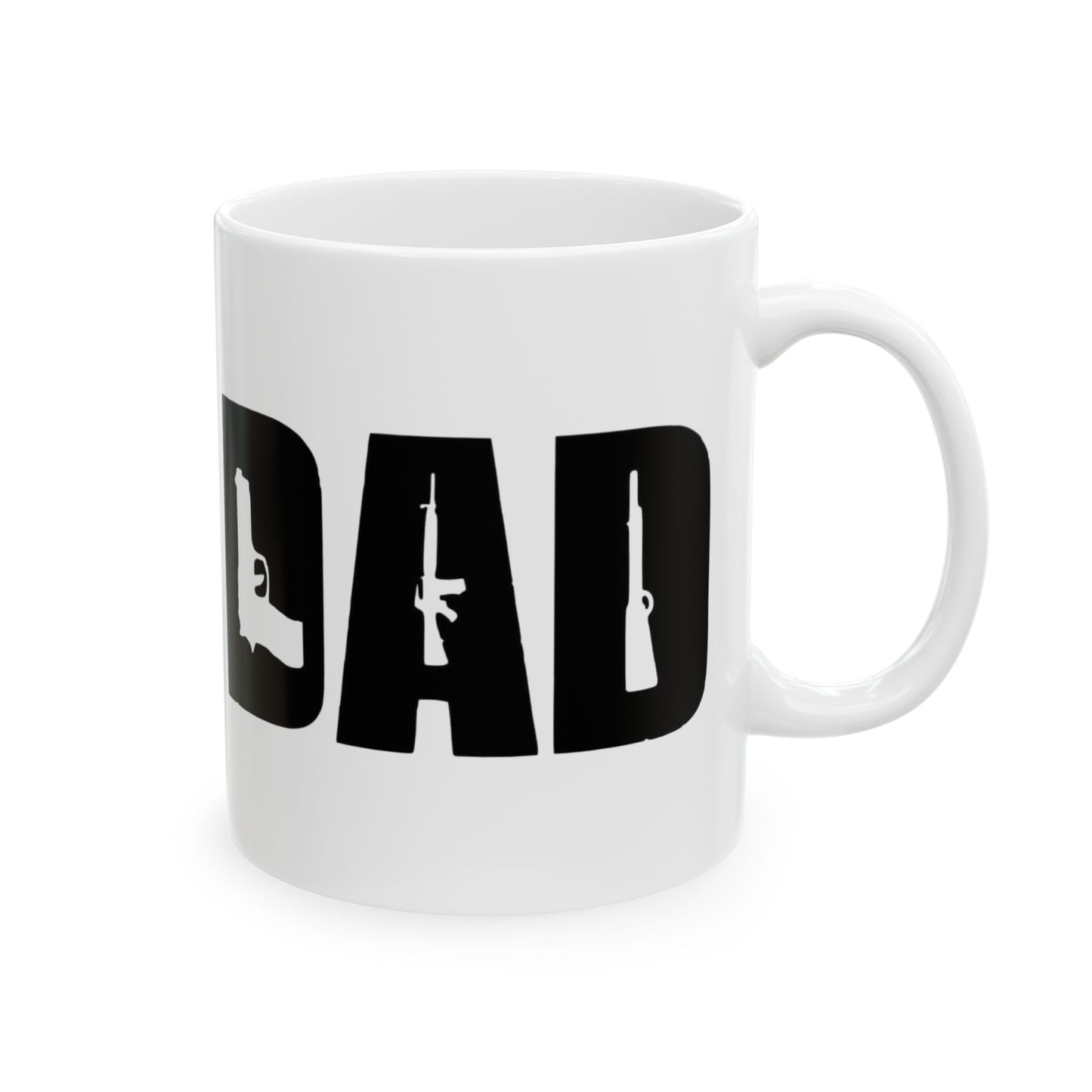 DAD - Ceramic Mug, (11oz, 15oz)