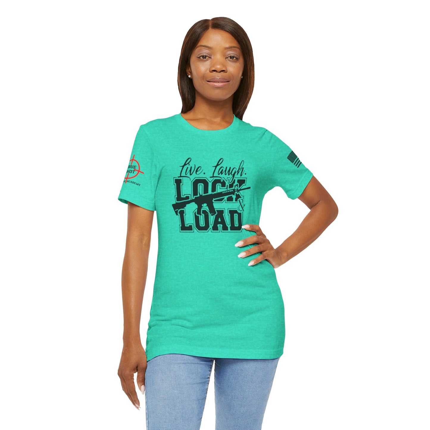 Lock n Load- Unisex Jersey Short Sleeve Tee