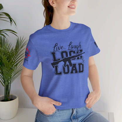 Lock n Load- Unisex Jersey Short Sleeve Tee