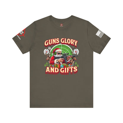 Guns Glory And Gifts - Unisex Jersey Short Sleeve T-Shirt