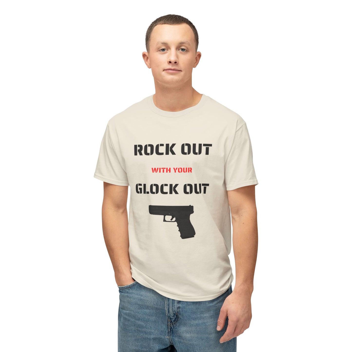 Rock Out With Your Glock Out - Unisex HD Cotton™ T-shirt