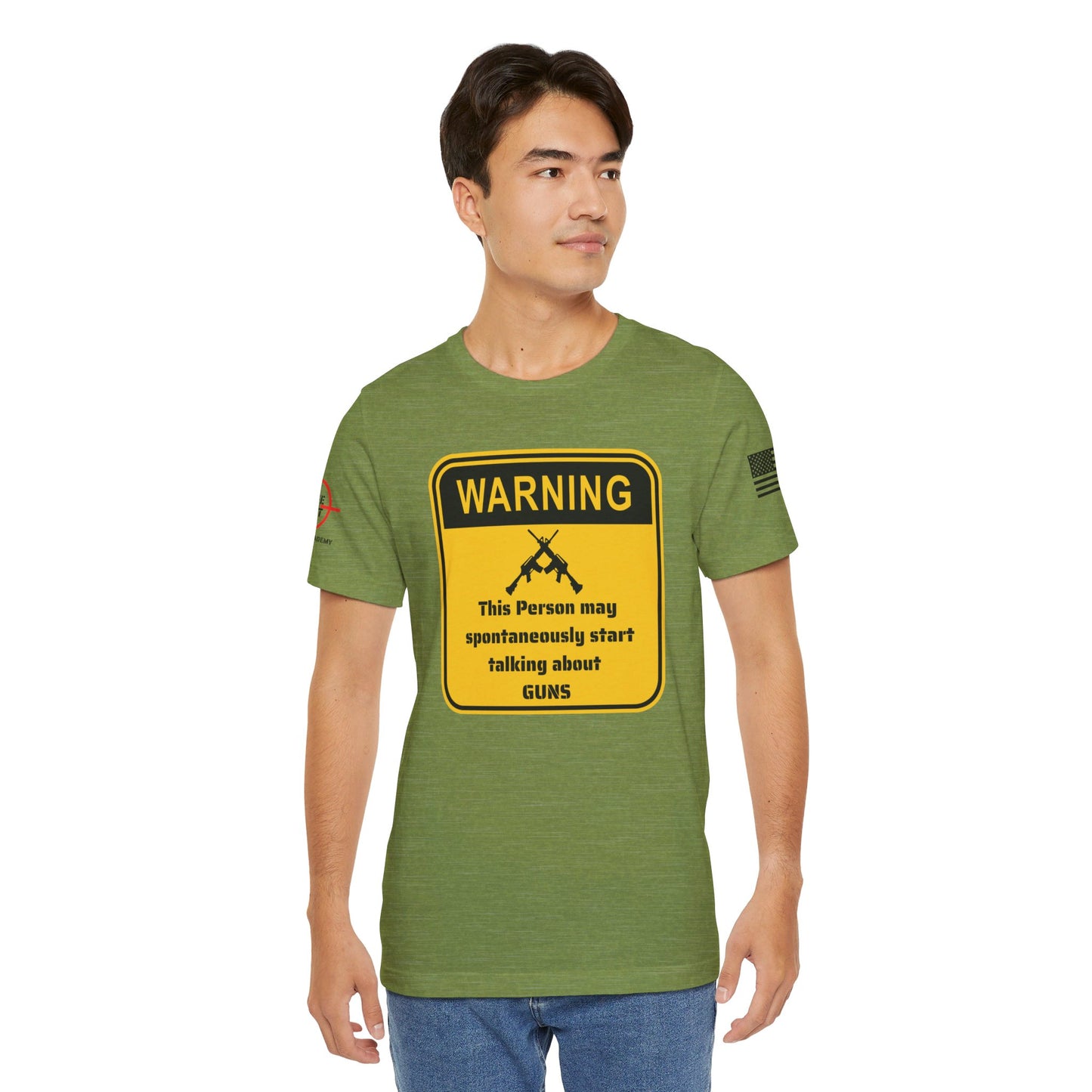 Warning - Unisex Jersey Short Sleeve Tee