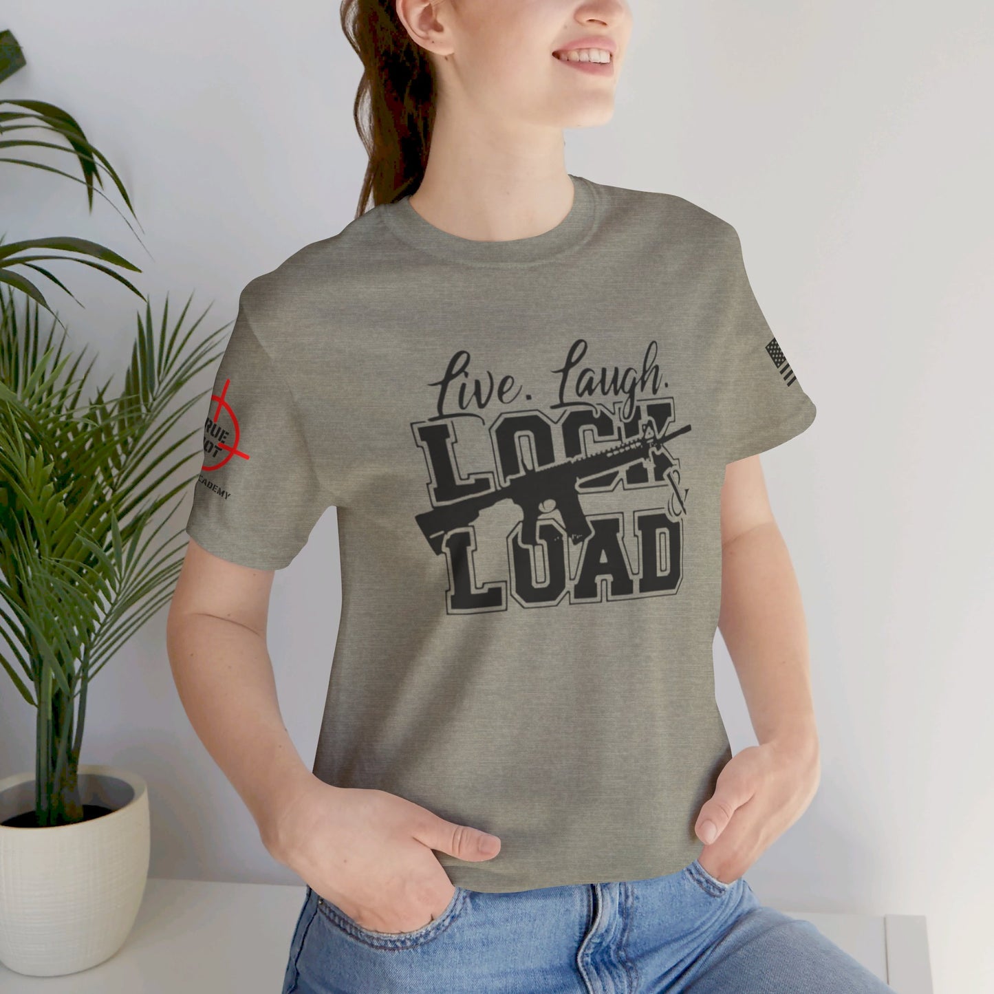 Lock n Load- Unisex Jersey Short Sleeve Tee