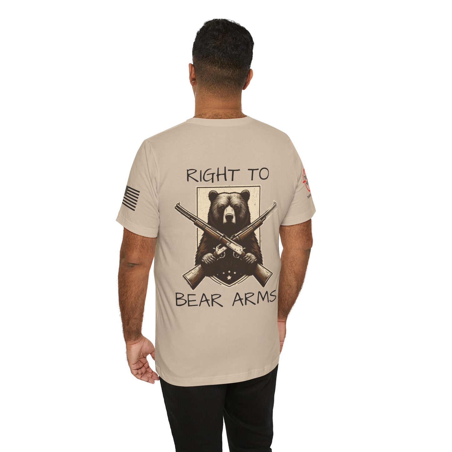 Right To Bear Arms (Rifle) - Unisex Jersey Short Sleeve Tee