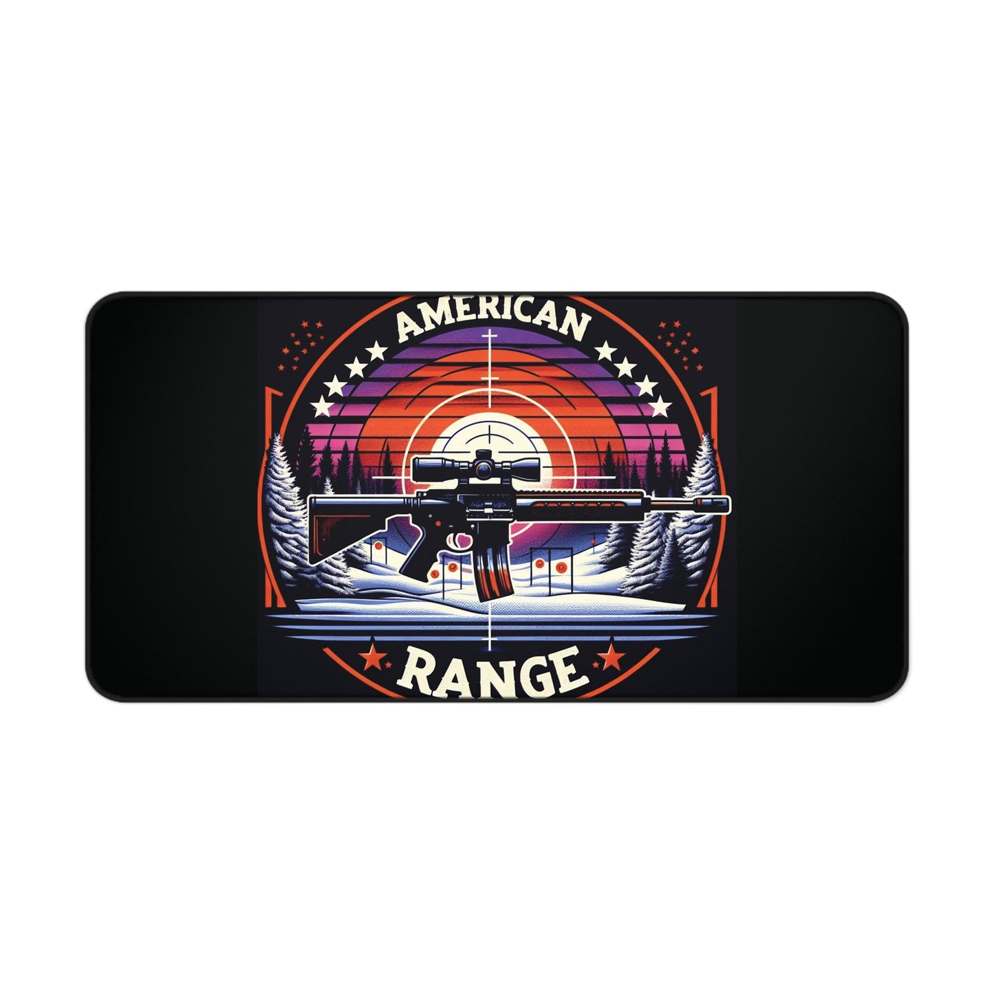 American Range Desk Mat - Outdoor Vibe for Gun Enthusiasts