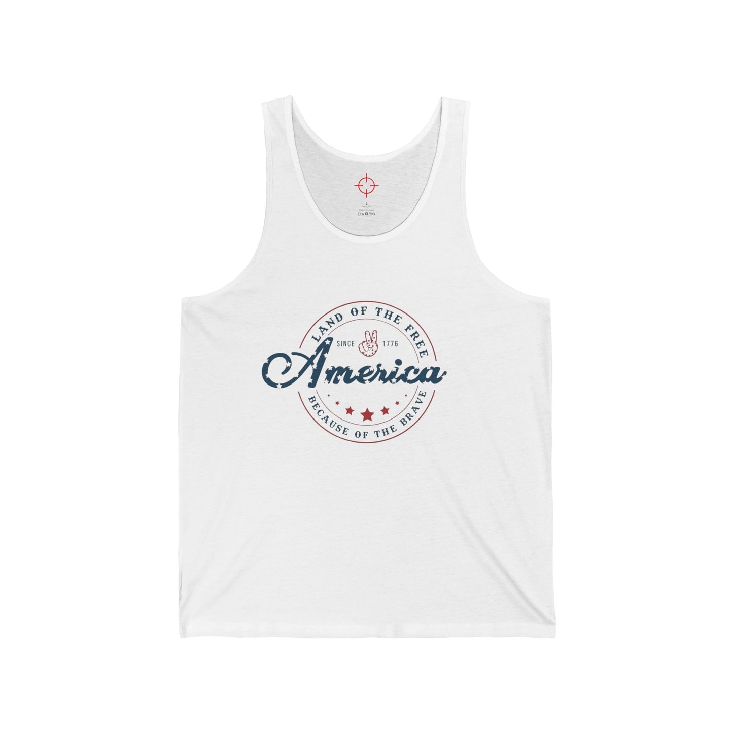 America - Unisex Jersey Tank