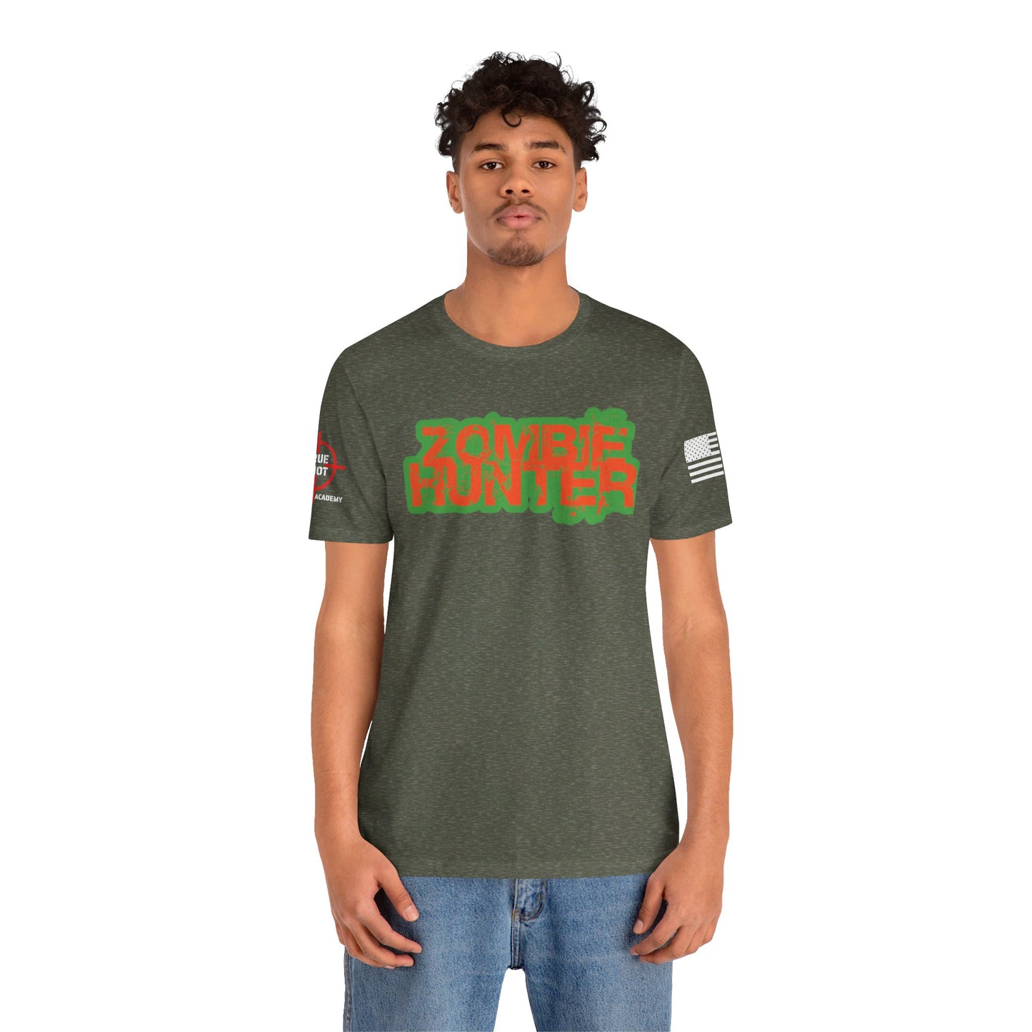 Zombie Hunter - Unisex Jersey Short Sleeve Tee