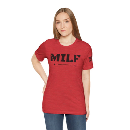 M.I.L.F - Unisex Jersey Short Sleeve Tee