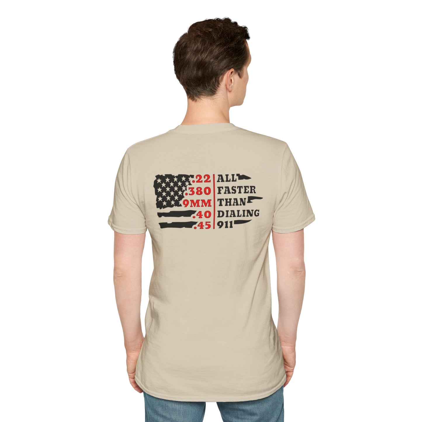 Faster than 911 - Unisex Softstyle T-Shirt