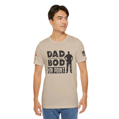 Dad Bod On Point - Unisex Jersey Short Sleeve Tee