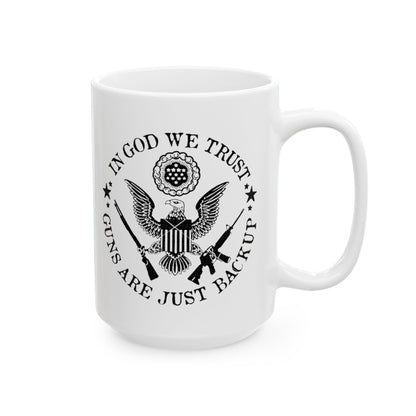 In God We Trust - Ceramic Mug, (11oz, 15oz)