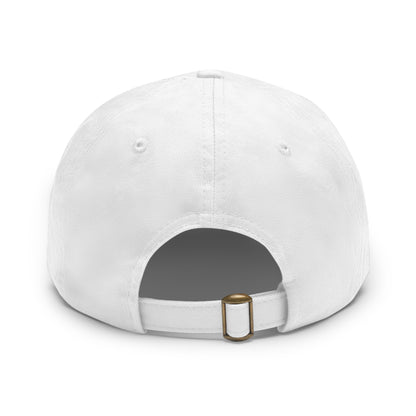 DAD -Hat with Leather Patch (Rectangle)