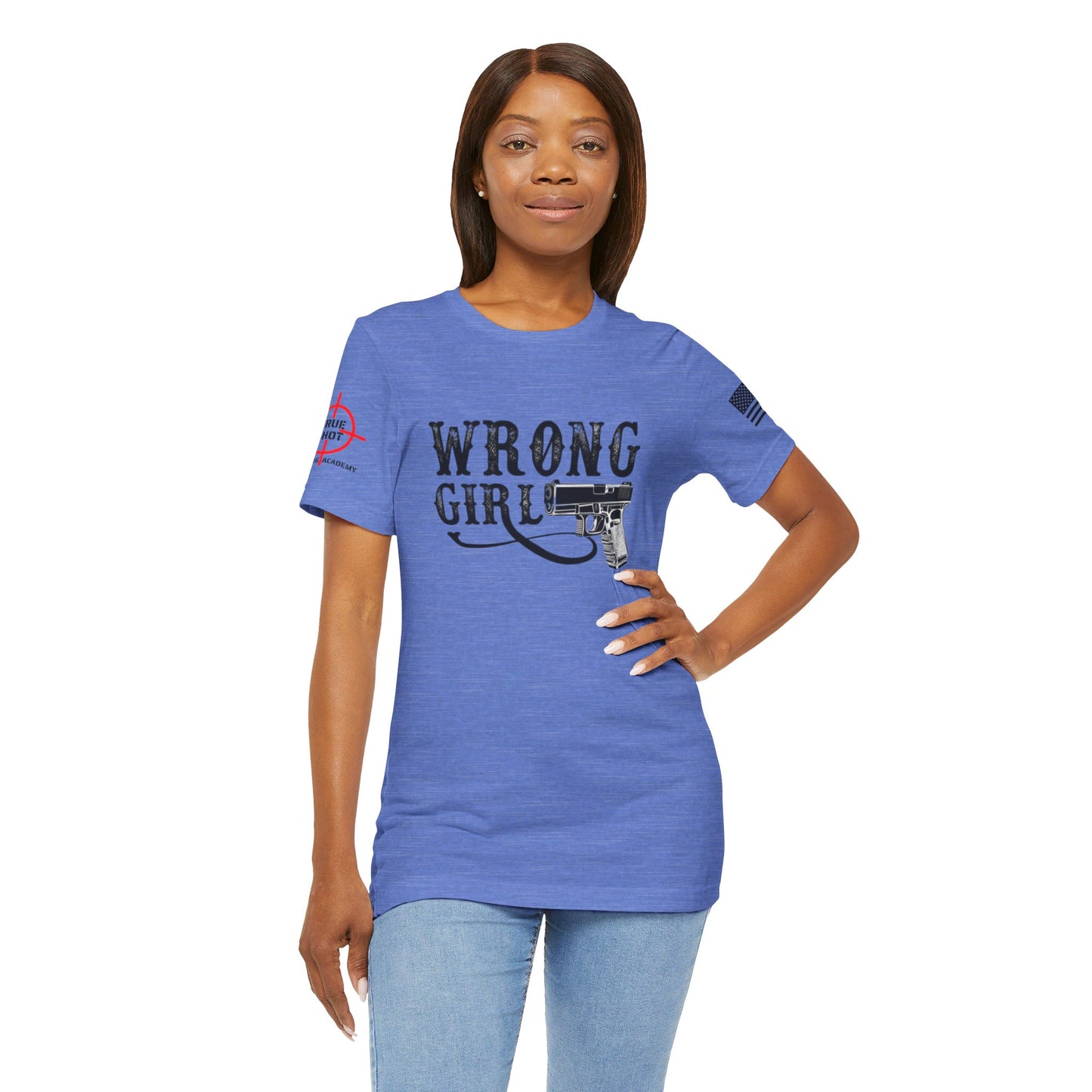 Wrong Girl- Unisex Jersey Short Sleeve Tee