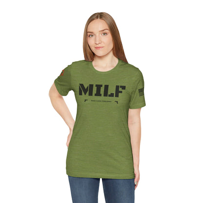 M.I.L.F - Unisex Jersey Short Sleeve Tee