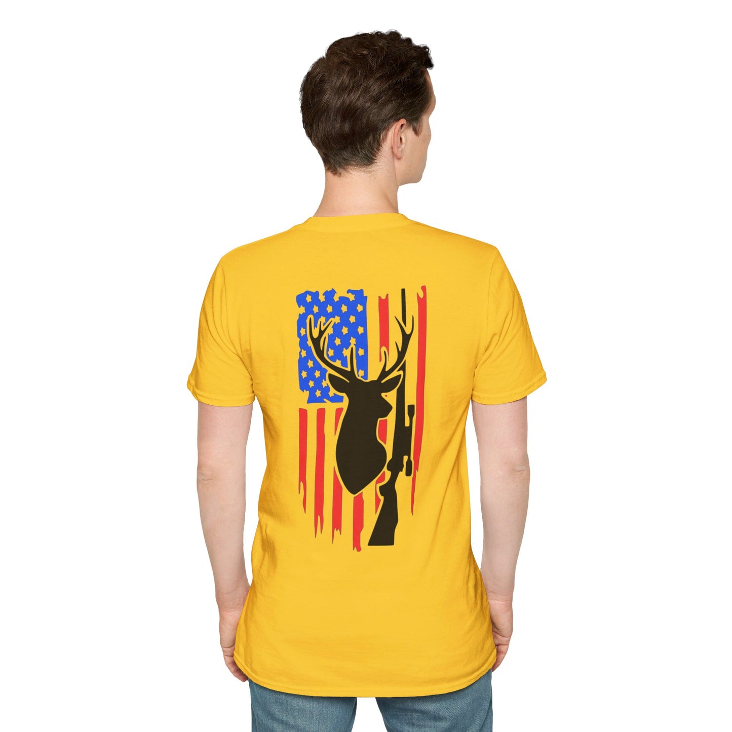 American - Unisex Softstyle T-Shirt