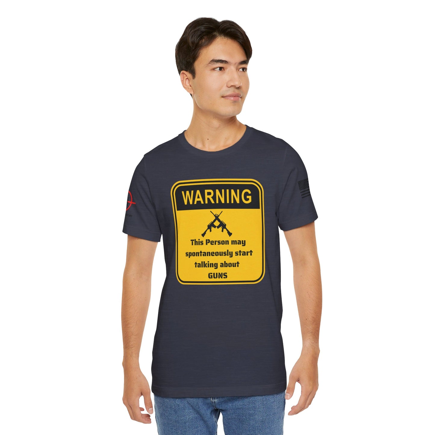 Warning - Unisex Jersey Short Sleeve Tee