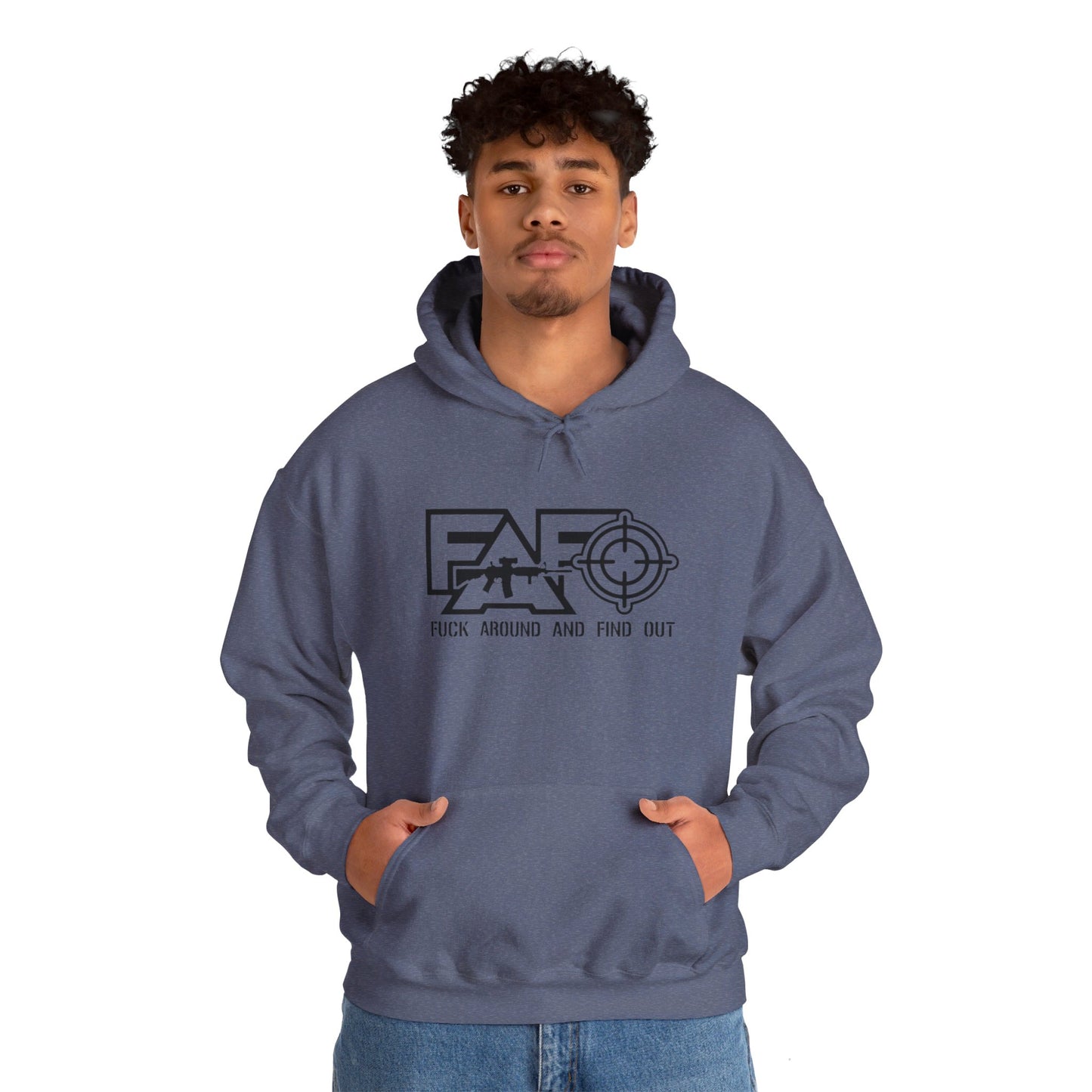 FAFO - Unisex Heavy Blend™ Hooded Sweatshirt