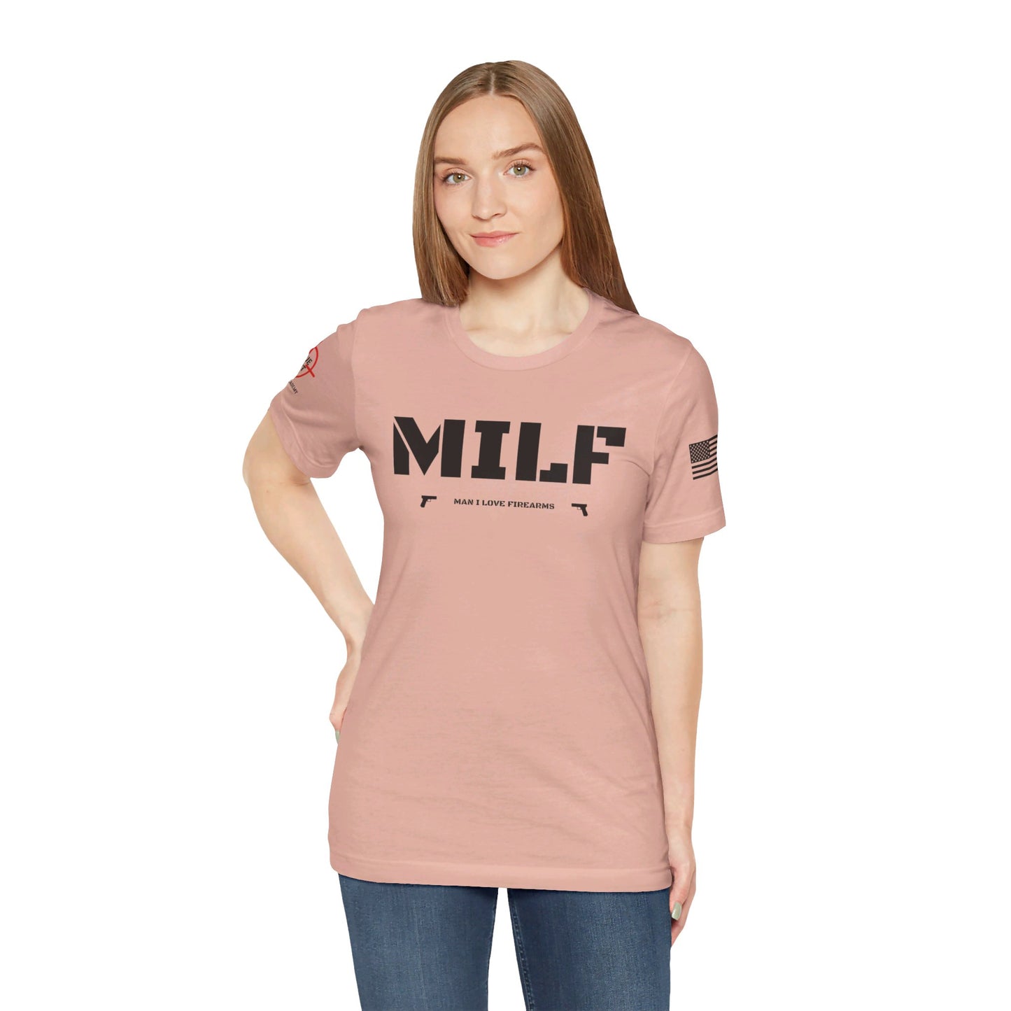 M.I.L.F - Unisex Jersey Short Sleeve Tee