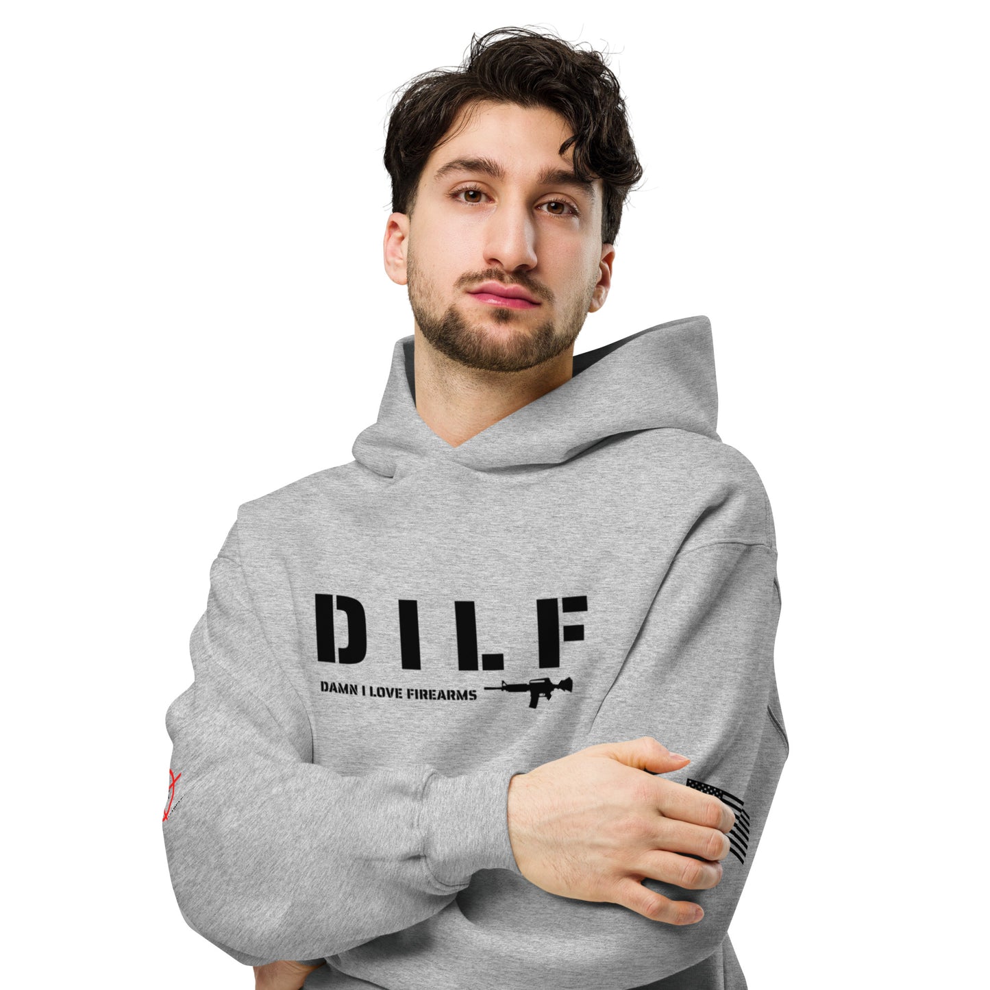 DILF - Unisex oversized hoodie